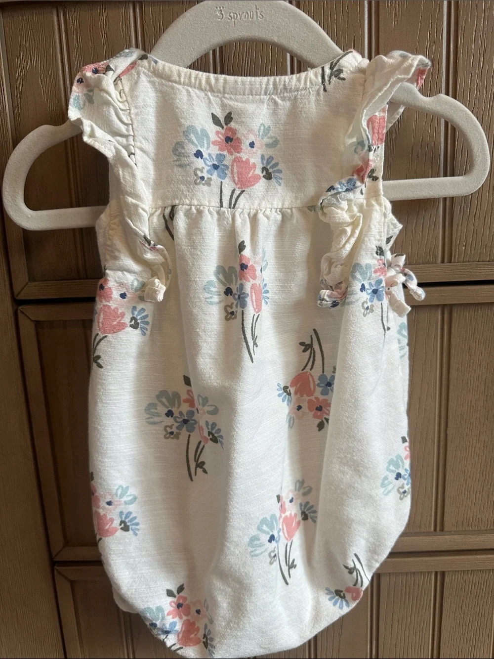 Floral carters bubble romper
